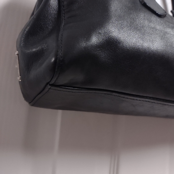 Prada Authentic  Leather Shoulder Bag - Picture 9 of 16